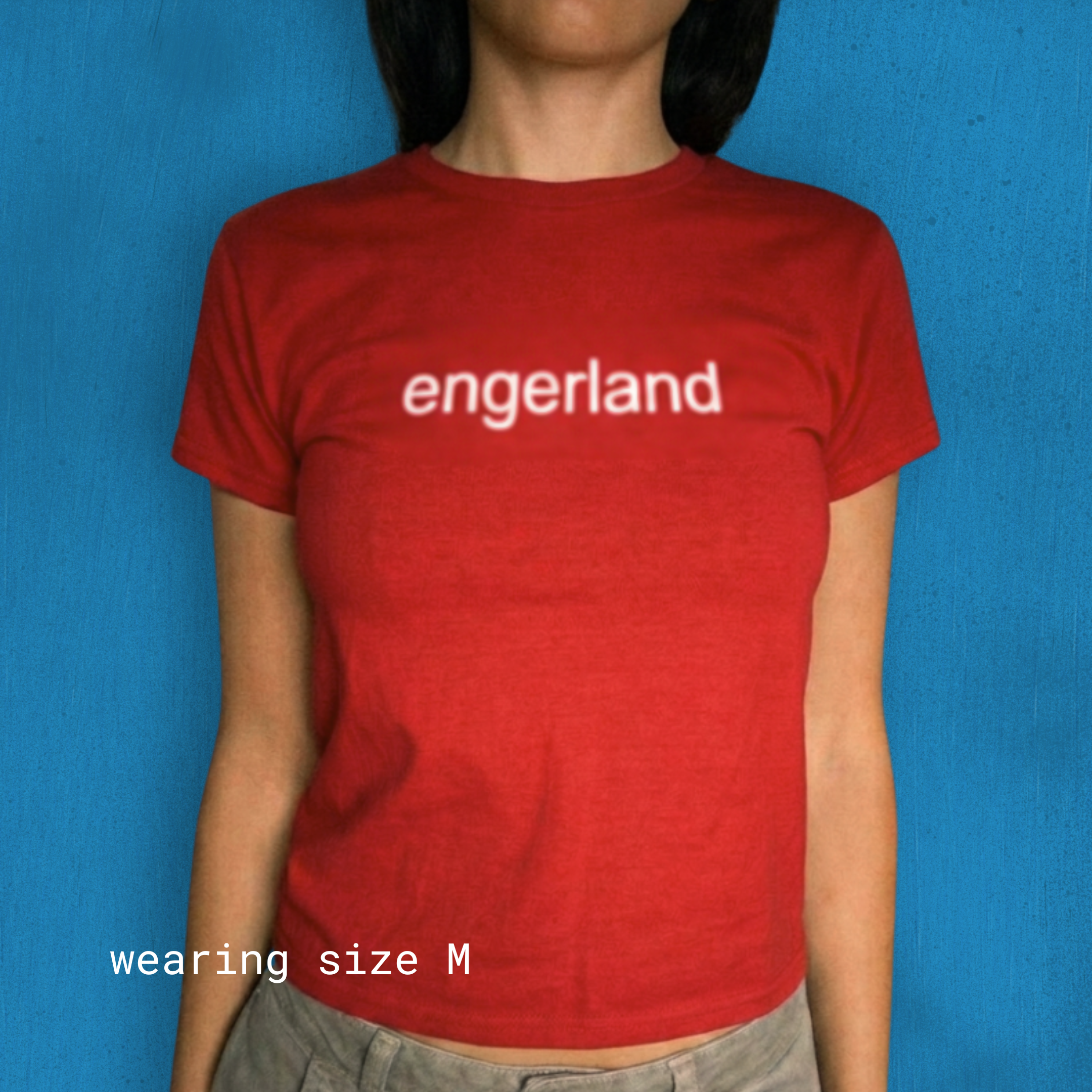 england slogan tee