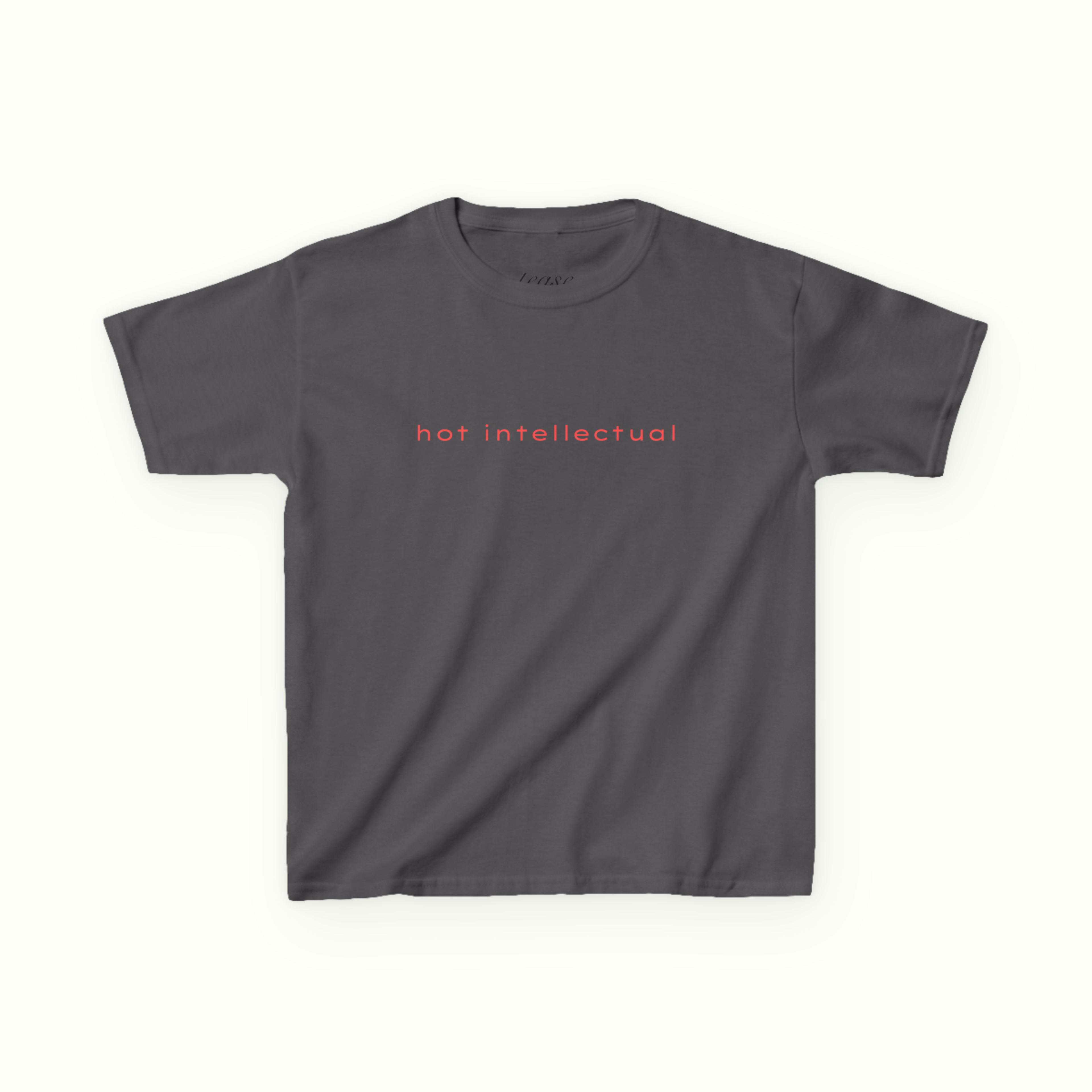 hot intellectual slogan tee