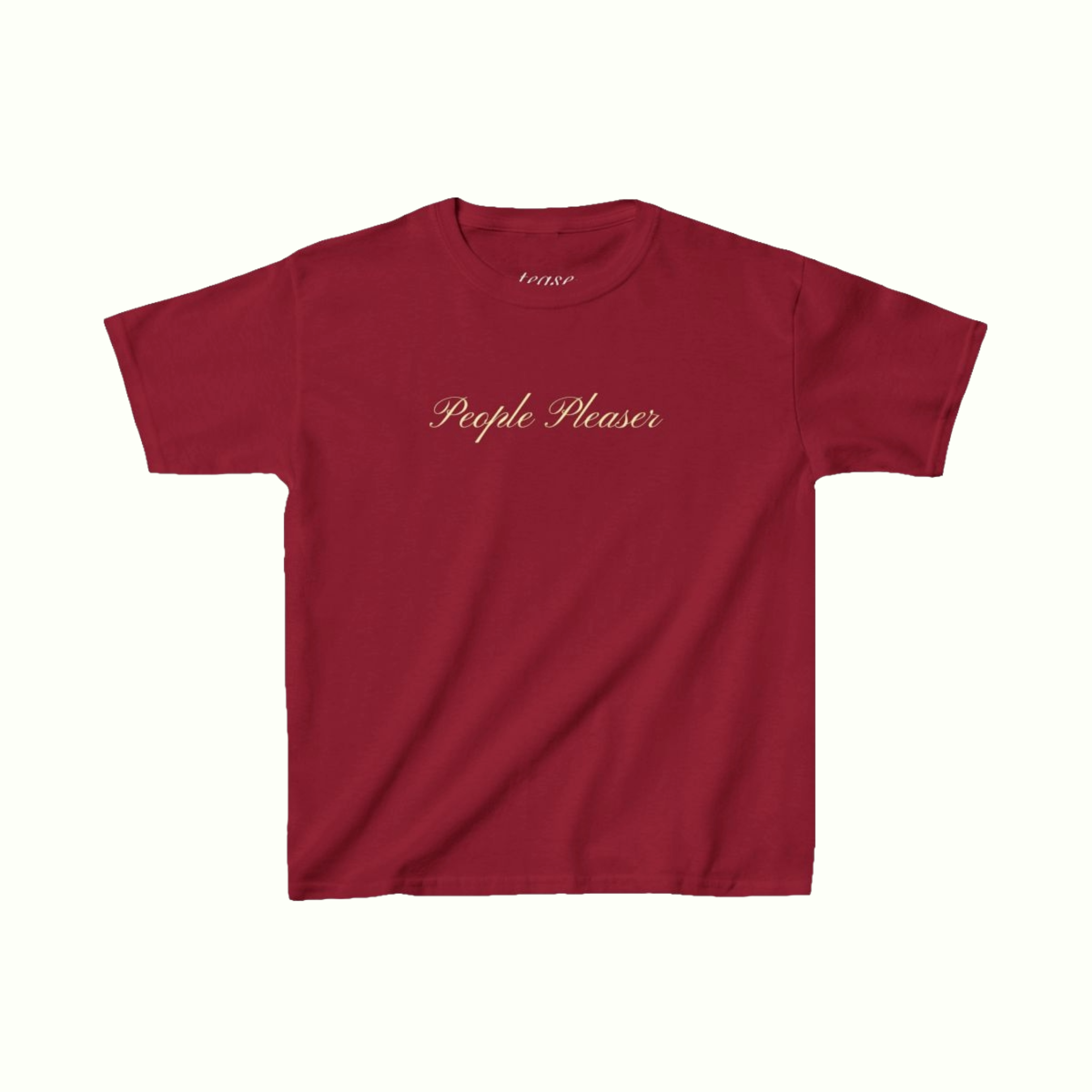 people pleaser slogan tee