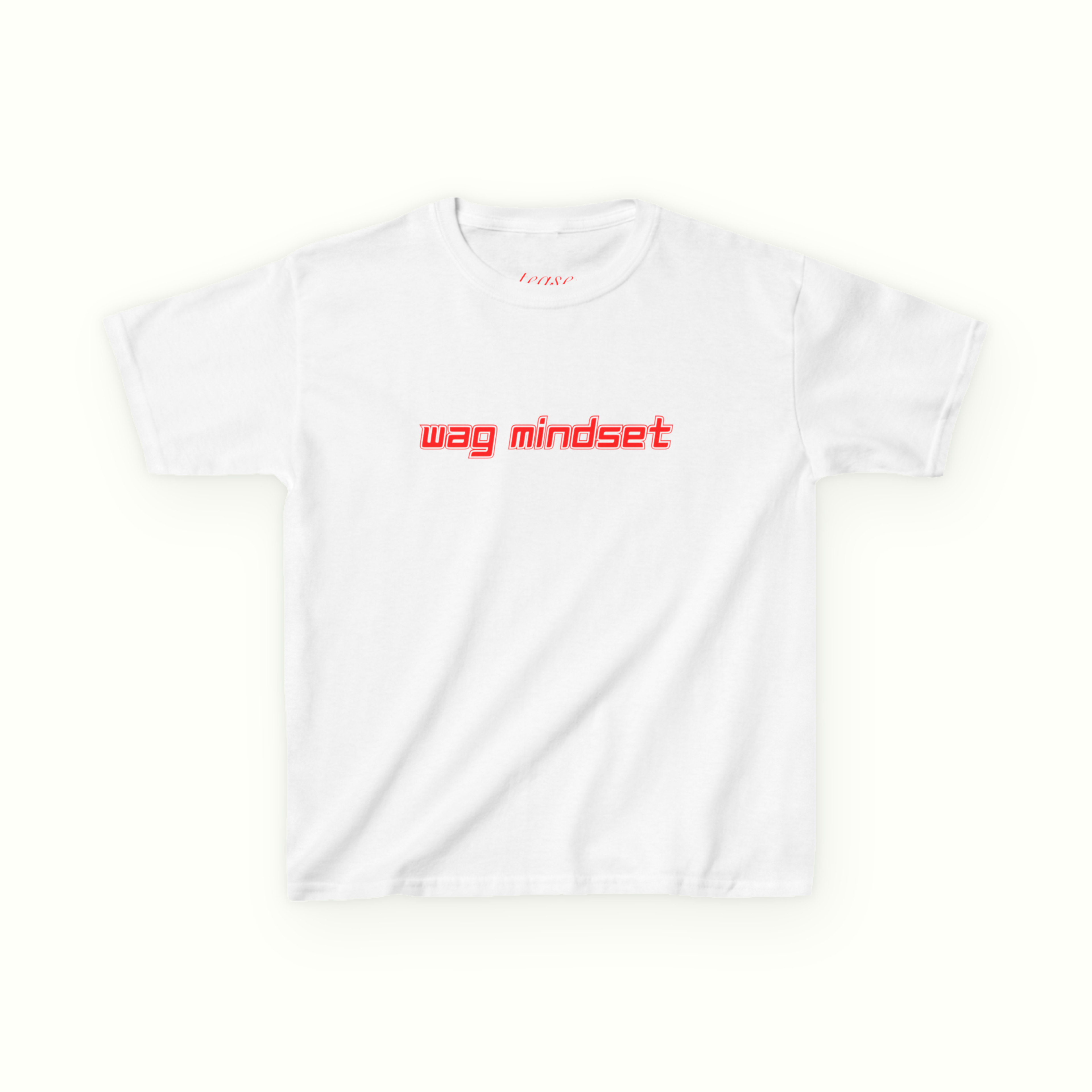 wag mindset slogan tee